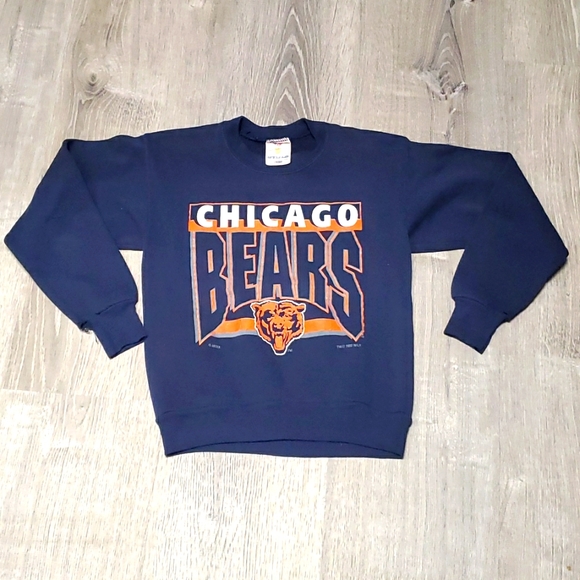 Vintage 92' Artex Sportswear sweatshirt Chicago Bears Graphic kids size M - Picture 1 of 11